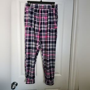 Item #:94 Jane and Bleecker Navy with Pink Stripes Sweater Pajama Pant